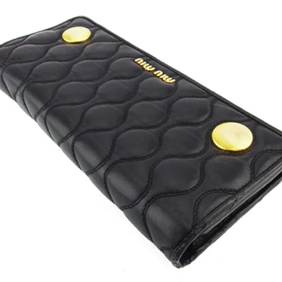 miu miu shoulder bag quilted leather Authentic used T18958 - Picture 4 of 9